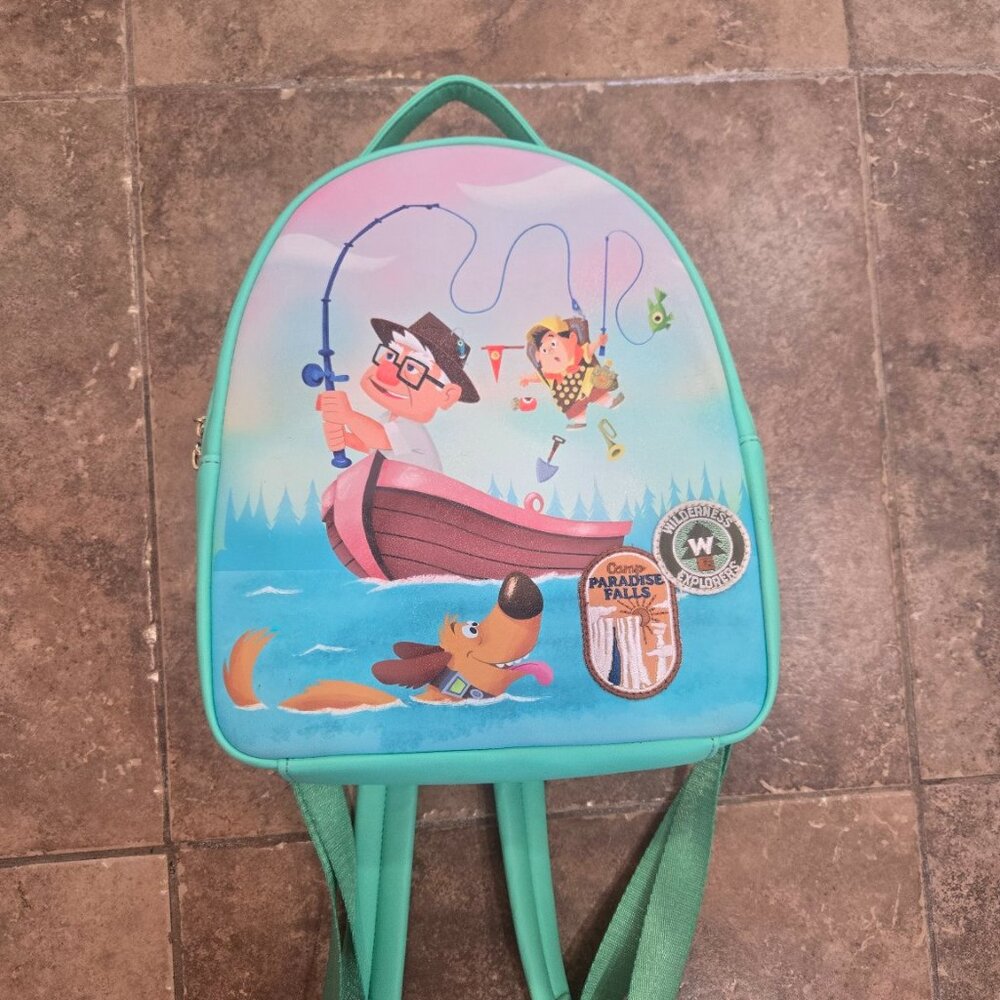 Pixar "Up" Her Universe Mini Backpack – Carl, Russell & Dug Design